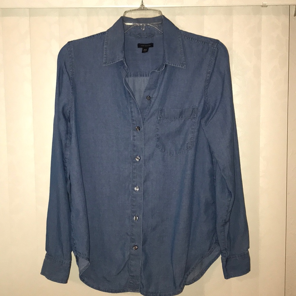 Ann Taylor Chambray Shirt